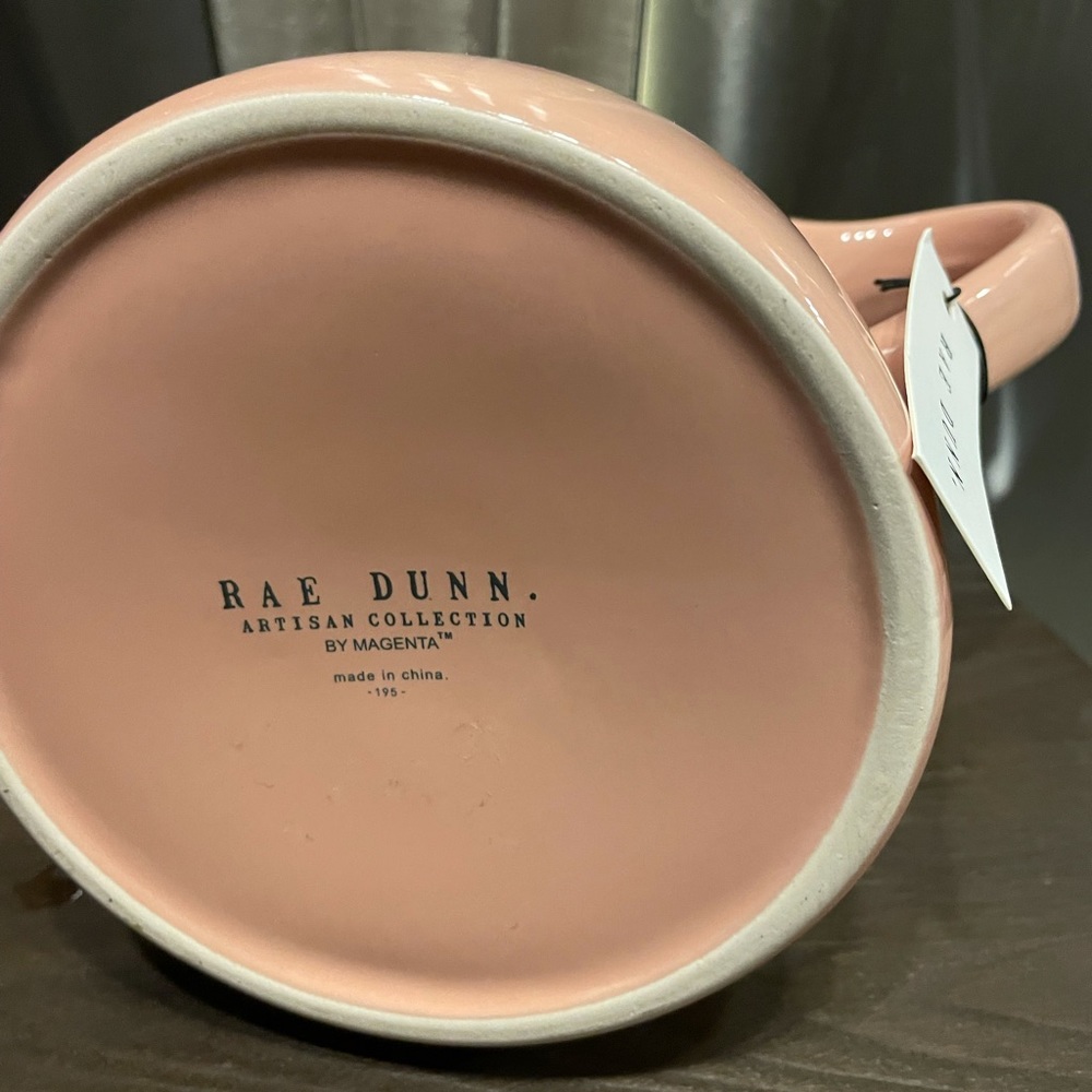 Rae Dunn Pink Flourish Water Can - Picture 4 of 4